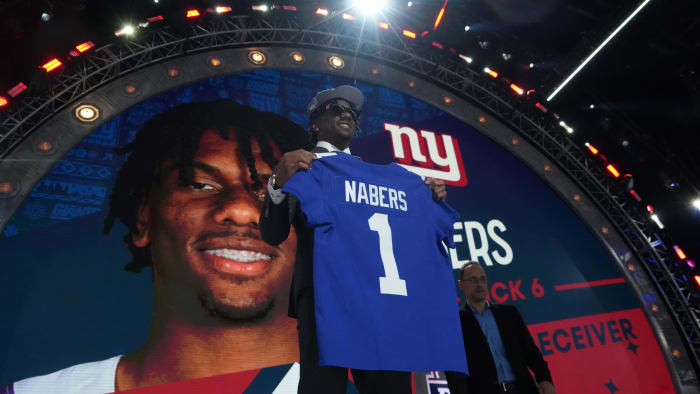 New York Giantsin vetolaajavastaanotin Malik Nabers kuudenneksi yleisvalinnassa